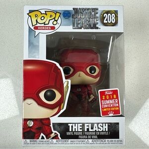 Funko Pop! The Flash #208 Justice League 2018 Summer Convention Limited Edition
